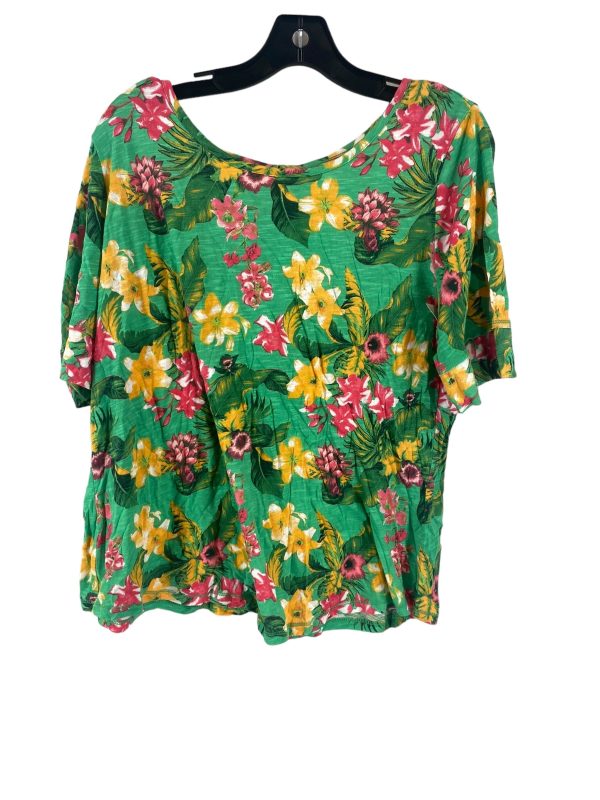 Green Top 3 4 Sleeve Cato, Size L Sale