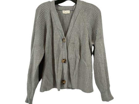 Grey Cardigan Marled, Size Xl For Sale