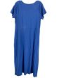 Blue Dress Casual Maxi J. Jill, Size M Supply