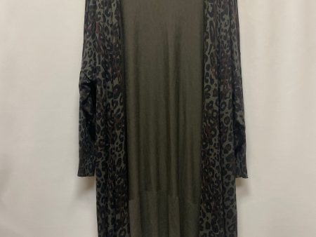 Cardigan By Terra & Sky In Green, Size: 3x Cheap