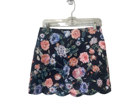 Floral Print Skirt Mini & Short Very J, Size M Cheap