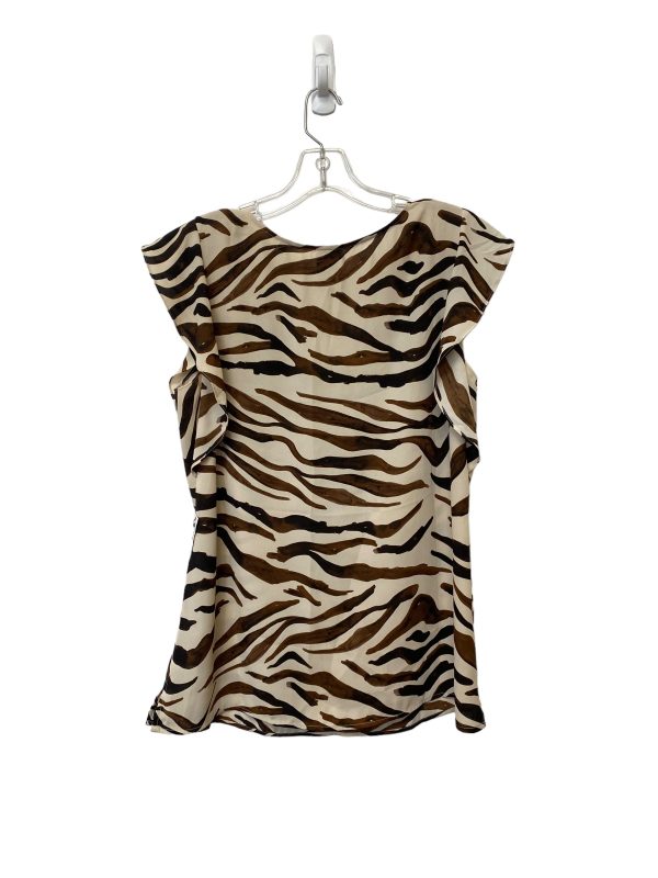 Animal Print Top Sleeveless Cabi, Size M For Sale