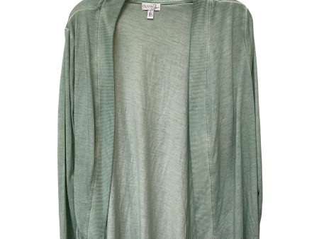 Cardigan By Olivia Sky In Green, Size: L For Cheap