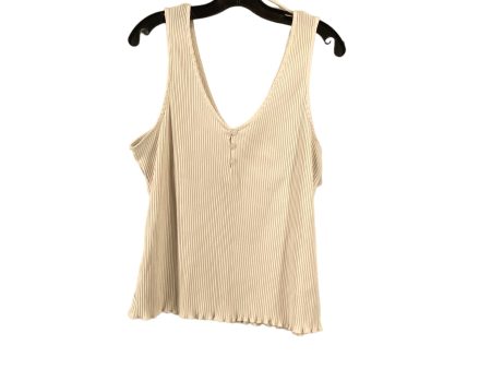 White Top Sleeveless H&m, Size Xl For Discount