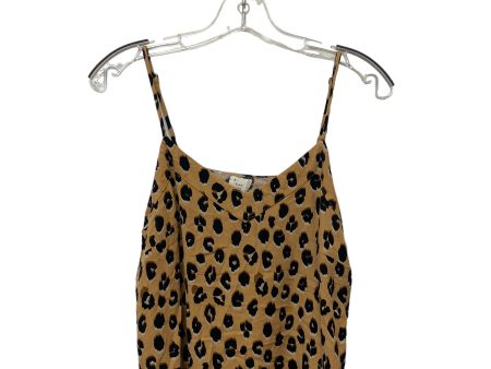 Animal Print Top Sleeveless A New Day, Size S For Sale