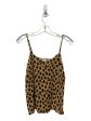 Animal Print Top Sleeveless A New Day, Size S For Sale