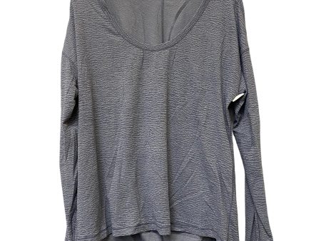 Athletic Top Long Sleeve Crewneck By Lululemon  Size: L For Cheap