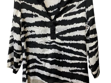 Black & White Tunic 3 4 Sleeve Chicos Cheap