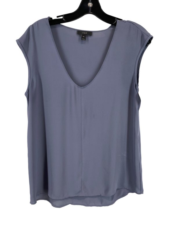 Grey Top Sleeveless J. Crew, Size 6petite For Sale