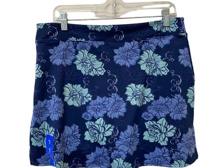 Floral Print Skort Tranquility, Size L Online now