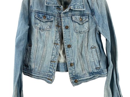 Blue Denim Jacket Denim Clothes Mentor, Size L Online Sale