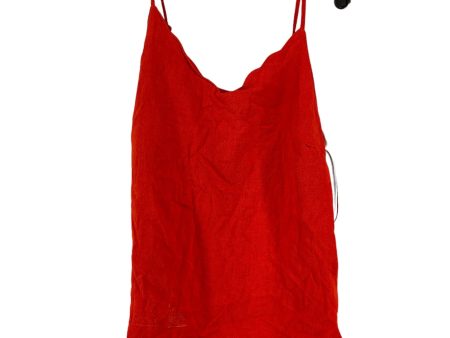 Red Top Cami Mi Ami, Size L Online Sale