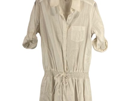 White Romper Victorias Secret, Size 10 Hot on Sale