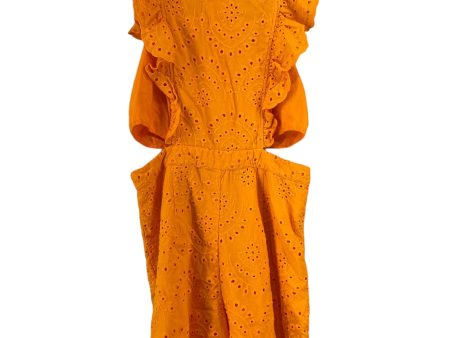 Orange Romper New York And Co, Size Xs Supply