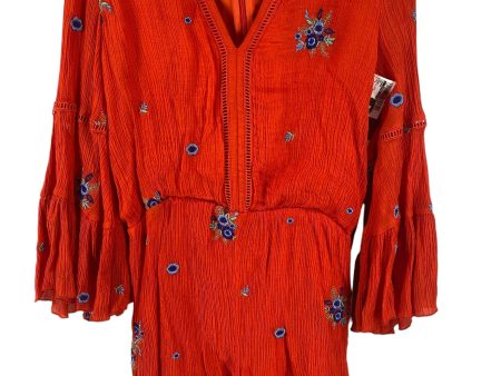 Red Romper Clothes Mentor, Size L Cheap