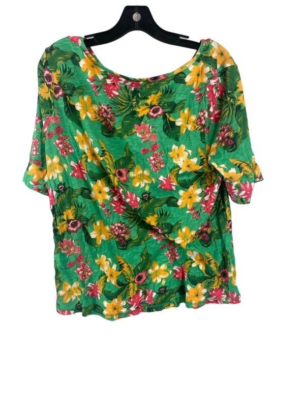 Green Top 3 4 Sleeve Cato, Size L Sale