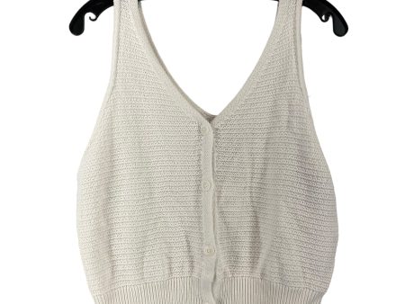 White Tank Top Clothes Mentor, Size Xl For Discount