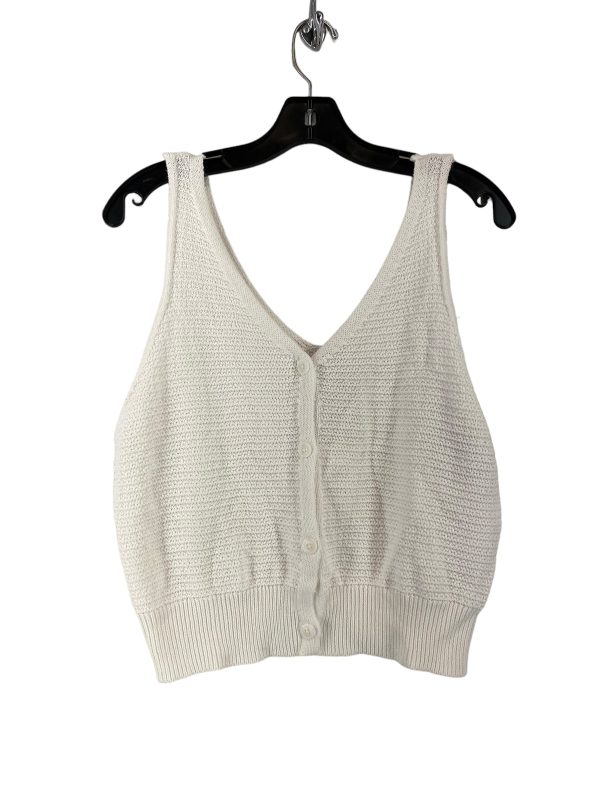 White Tank Top Clothes Mentor, Size Xl For Discount