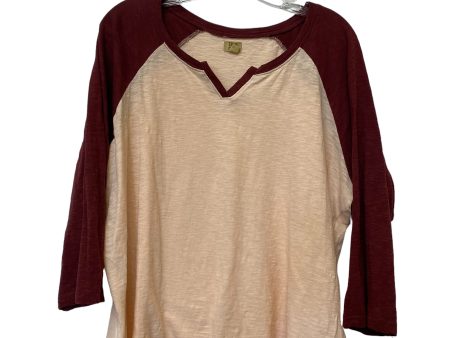 Top 3 4 Sleeve By True Craft  Size: 1x on Sale