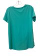 Aqua Top Short Sleeve Basic Soft Surroundings, Size S Online Hot Sale