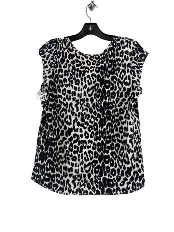 Animal Print Top Sleeveless Ivanka Trump, Size S Fashion