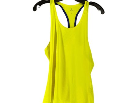 Yellow Athletic Tank Top Athleta, Size S For Discount