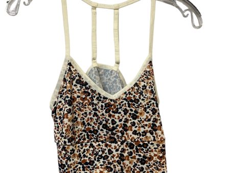 Animal Print Athletic Bra Anthropologie, Size L For Discount