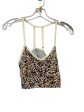 Animal Print Athletic Bra Anthropologie, Size L For Discount