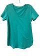 Aqua Top Short Sleeve Basic Soft Surroundings, Size S Online Hot Sale