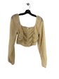 Yellow Top Long Sleeve Altard State, Size S Hot on Sale