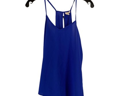 Blue Tank Top Paper Crane, Size S Online Hot Sale