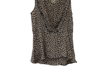 Animal Print Top Sleeveless Cabi, Size Xs Hot on Sale