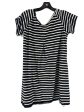 Black & White Dress Casual Short Clothes Mentor, Size M For Cheap