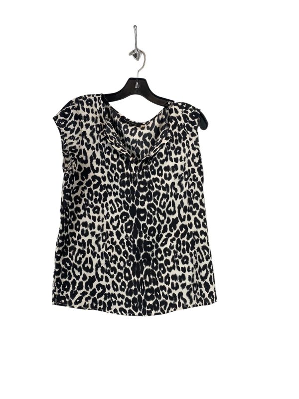 Animal Print Top Sleeveless Ivanka Trump, Size S Fashion