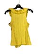 Yellow Top Sleeveless Pilcro, Size S Cheap