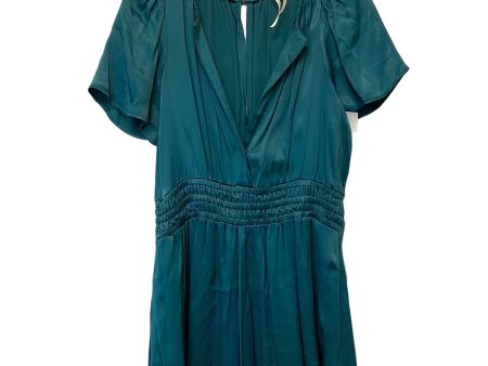 Blue Romper Anthropologie, Size S Online now