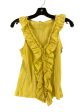 Yellow Top Sleeveless Pilcro, Size S Cheap