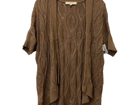 Brown Sweater Cardigan Ann Taylor, Size S Online Hot Sale