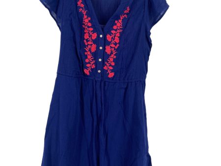 Blue Dress Casual Short Clothes Mentor, Size M Online