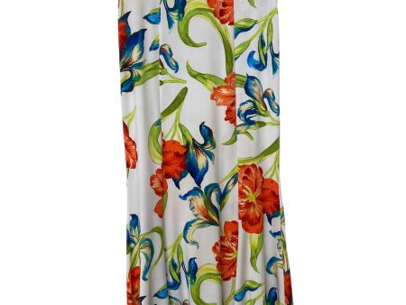 Floral Print Skirt Maxi Cato, Size Xs Online now