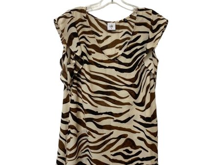 Animal Print Top Sleeveless Cabi, Size M For Sale