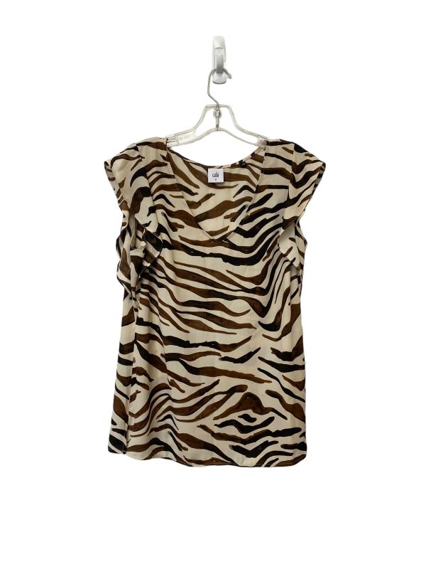 Animal Print Top Sleeveless Cabi, Size M For Sale