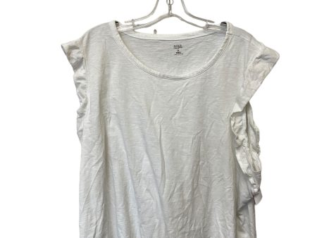 White Top Sleeveless Ana, Size 3x Supply