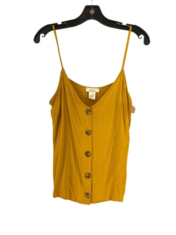 Yellow Top Sleeveless Urban Romantics, Size M on Sale