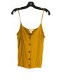 Yellow Top Sleeveless Urban Romantics, Size M on Sale