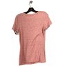 Pink Top Short Sleeve Basic Merona, Size M on Sale