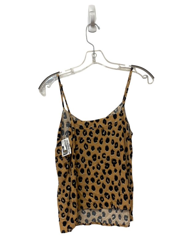 Animal Print Top Sleeveless A New Day, Size S For Sale