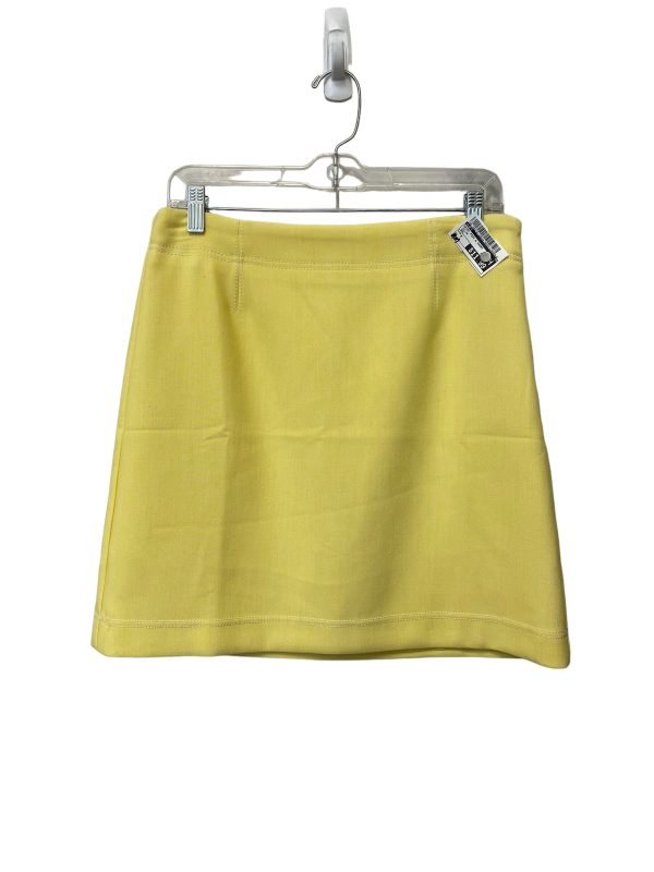 Yellow Skirt Mini & Short Loft, Size 4 Online