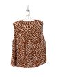 Animal Print Top Sleeveless Torrid, Size 0 Discount