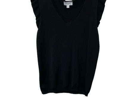 Black Top Short Sleeve Elle, Size L Online